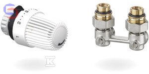 IMI HEIMEIER Vekotrim G3/4-1/2 Zestaw termostatyczny S+ kątowy
