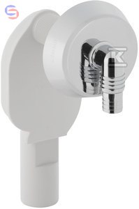 Geberit Zestaw odpływowy ścienny do pralek 0.09x0.18x0.22m chrom