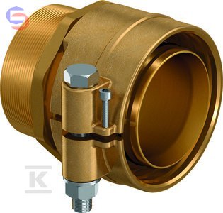 UPONOR Wipex Złączka Mosiężna PN6 125x11,4-G4 5,24kg