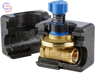 DANFOSS ASV-PV 4G Automatyczny Zawór Równoważący DN15, 5-25 kPa, GW Rp 1/2", z Izolacją EPP