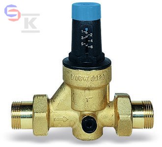 WATTS DRV15N Reduktor ciśnienia 1/2" ze skalą i półśrubunkami