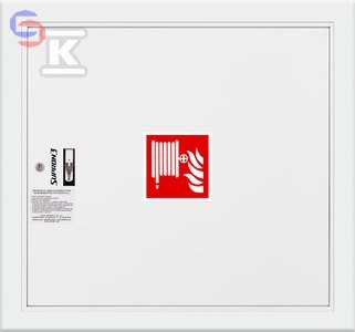 SUPRON3 Hydrant DN25 S-25-W30-P-9003 Wąż 30m RAL9003