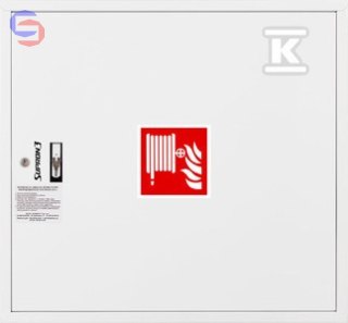 SUPRON3 Hydrant DN25 S-25-Z30-P-9003 RAL 9003 30m wąż