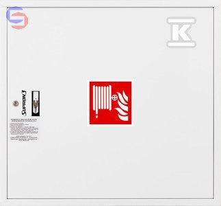 SUPRON3 Hydrant DN25 S-25-Z30-P-9003 RAL 9003 30m wąż