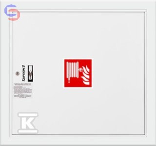 SUPRON3 Hydrant DN25 S-25F-W20-P-9003 Wąż 20m RAL9003