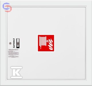 SUPRON3 Hydrant DN25 S-25F-W20-P-9003 Wąż 20m RAL9003