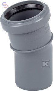 ONNLINE Kolano HT 40/15 PP Popiel Kanalizacja Wewnętrzna