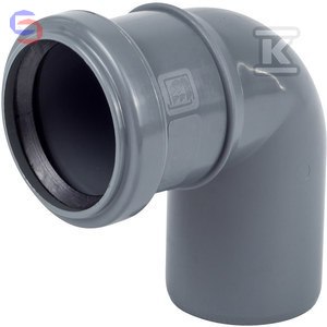 ONNLINE Kolano HT 40/90 55x92x98mm Popiel PP