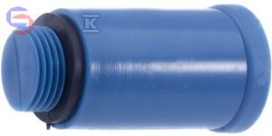 VESBO Korek tynkarski 1/2" niebieski 355-12-B PPR