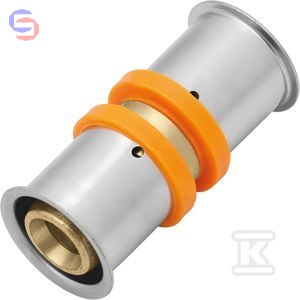 KAN-therm PRESS FITTINGS Łącznik mosiężny ultraPRESS 16x2 mm