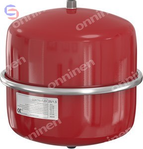 FLAMCO CONTRA-FLEX Naczynie wzbiorcze 12L 1.5/3bar czerwony