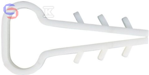 ONNLINE P-3K Uchwyt do przewodów płaskich 0,05x0,06x0,15m 100szt