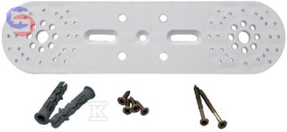 VESBO Płytka montażowa plastikowa 356-100/150 7x55x214mm 0,048kg