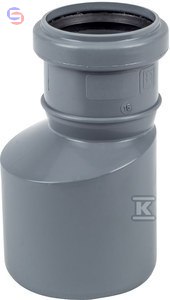 ONNLINE REDUKCJA długa PP 110x75 szara kanalizacja HT