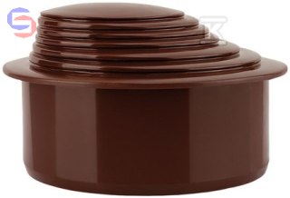 KARMAT Redukcja rynnowa PP DN110x63-100 brąz