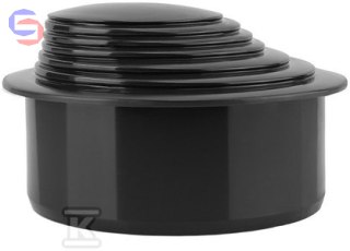 KARMAT Redukcja rynnowa PP grafit DN110x63-100 wielostopniowa