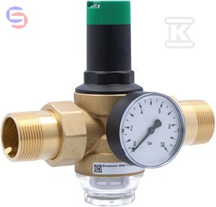 RESIDEO BRAUKMANN D06F-11/4AM Regulator ciśnienia 1¼" z manometrem 0-10 bar