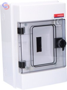 ONNLINE RH-1x4 Rozdzielnica natynkowa IP65 1000V DC 1.06kg