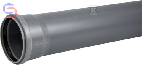 ONNLINE Rura HT 110x2.7x250mm Popiel PP Sanit.