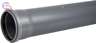 ONNLINE Rura HT 110x2.7x500mm Popiel Sanitarny PP