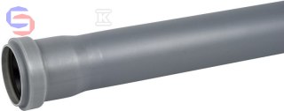 ONNLINE Rura kanalizacyjna HT 50x1.8x250mm popiel