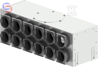 ZEHNDER ESSENTIAL Skrzynka rozdzielcza 12xDN75/DN180 0.23x0.23x0.71m 8.8kg