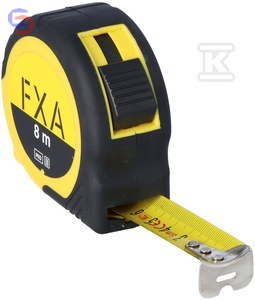 FXA Taśma miernicza zwijana 8m x 25mm 0,34kg