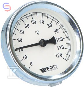 WATTS TERMOMETR BIMETAL F+R801 R63/50 120°C 1/2"