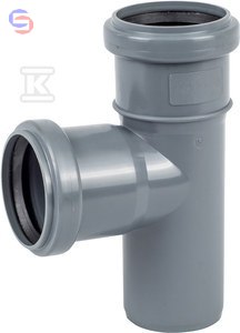 ONNLINE TRÓJNIK HT 40x40/90 PP Szary Kanalizacja