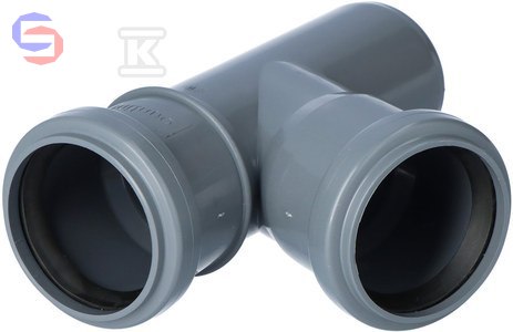 ONNLINE TRÓJNIK HT 50x50/67 PP Szary Sanitarny