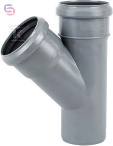 ONNLINE TRÓJNIK HT 75x75/45 Szary PP Kanalizacja
