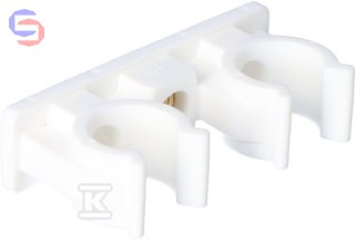 ONNLINE Uchwyt podwójny ze śrubą dwugwintową 14-15mm 10szt