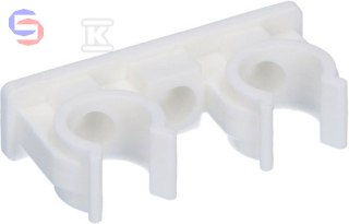 ONNLINE Uchwyt podwójny 14-15mm ze śrubą i kołkiem A-690630-10E