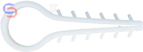 ONNLINE UWO-14 Uchwyt do przewodów okrągły 14mm 50szt