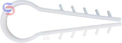 ONNLINE UWO-16 Uchwyt do przewodów okrągły 16mm 50szt