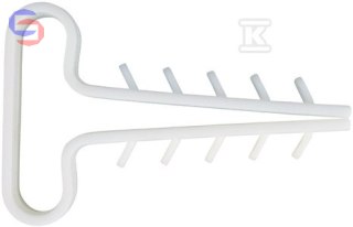 ONNLINE UWP-6 Uchwyt do przewodów płaskich P-6 50 szt.