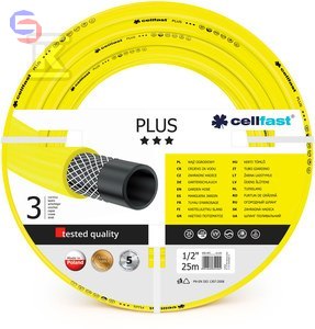 CELLFAST Wąż Ogrodowy PLUS 1/2" 25m 3.1kg
