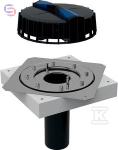 Geberit Pluvia Wpust dachowy 0.31x0.39x0.36m 2.9kg