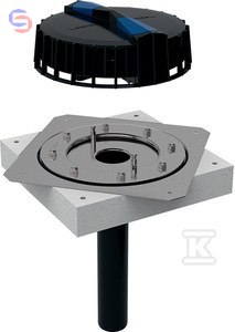 Geberit Pluvia Wpust dachowy 0.31x0.36x0.39m 2.79kg