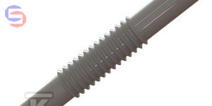 ONNLINE Złączka karbowana do rur Fi-16 szara 100szt