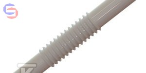 ONNLINE Złączka karbowana do rur elektroinstalacyjnych Fi-18 biała 20szt