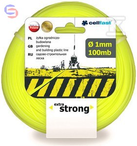CELLFAST Żyłka ogrodniczo-budowlana 1.0mm x 100m