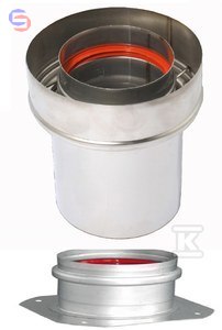 KRZYS-POL SKK Adapter kominowy DN 60/100 plastikowy