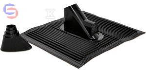 DACHÓWKA ALU 50X45 CZARNA TECHNISAT