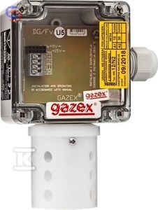 GAZEX DG-12/N Dwuprogowy detektor gazów metan 10-30% DGW