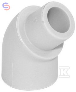 ONNLINE Kolano PP nyplowe 45° 25mm System Onnline PPR