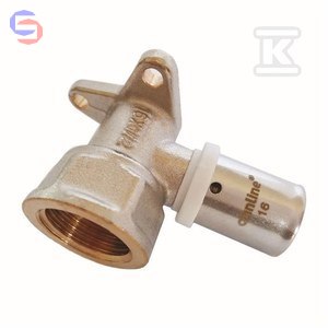 ONNLINE Kolano zaprasowywane GW 20mm x 1/2" z wieszakiem U