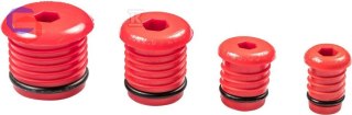ONNLINE Korek do prób szczelności 16x2 mm czerwony 10 szt
