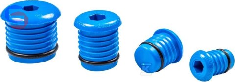 ONNLINE Korek do prób szczelności 20x2 niebieski 5 szt