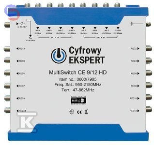 MULTISWITCH CE 9/12 HD TECHNISAT